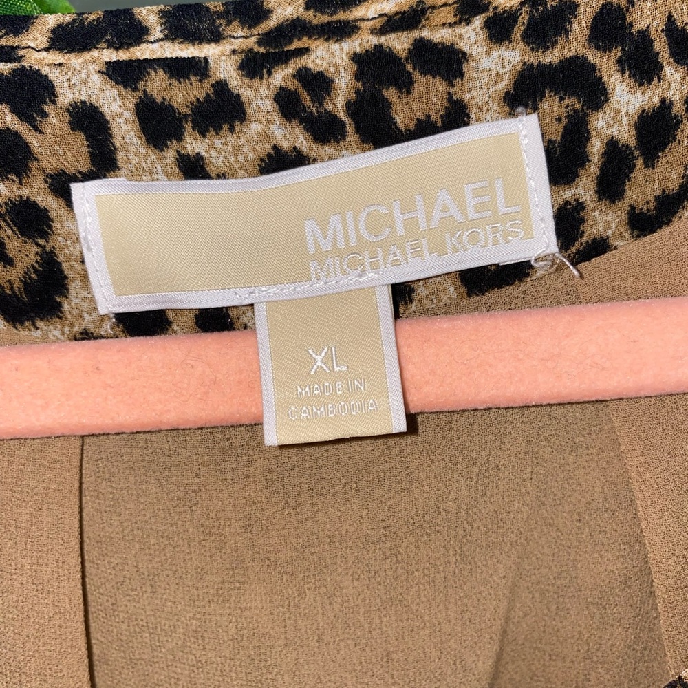 Michael Kors Leopard Print Dress - Picture 2 of 7